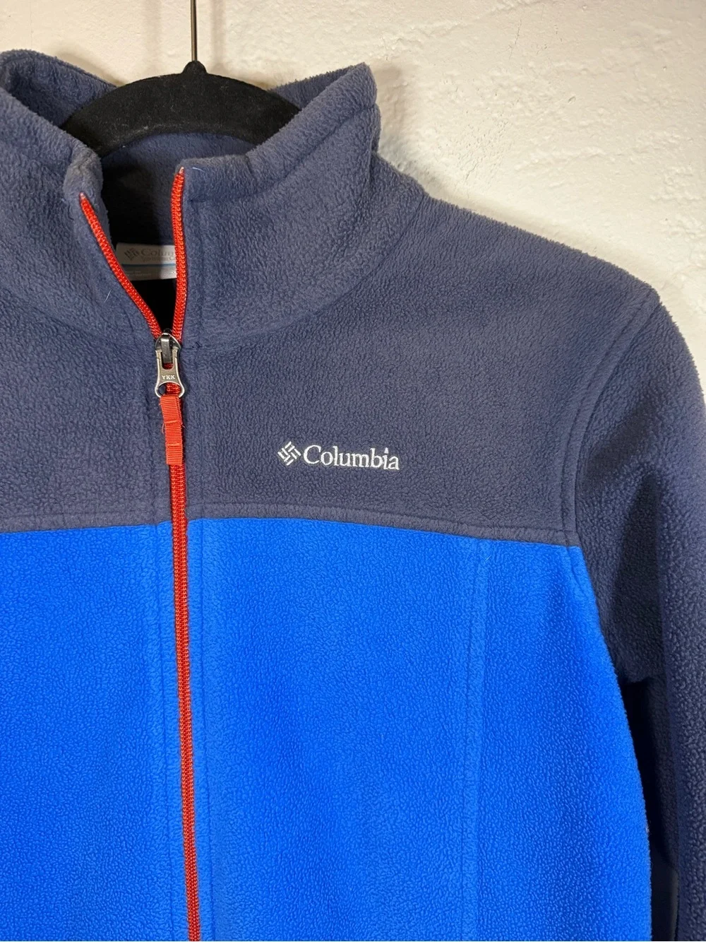 Columbia Boys' Youth Steens Mountain II Fleece Jacket size Large 14-16